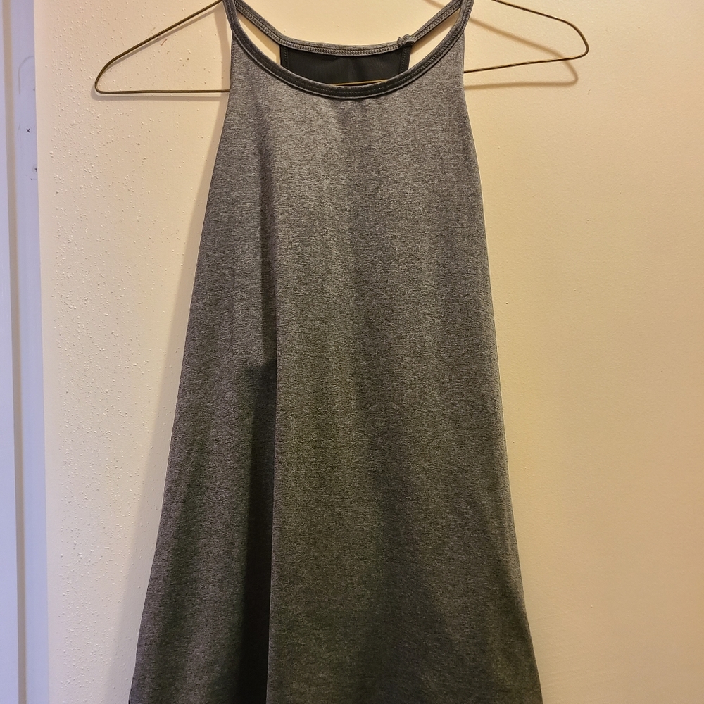 Lg Under Armor grey tank top